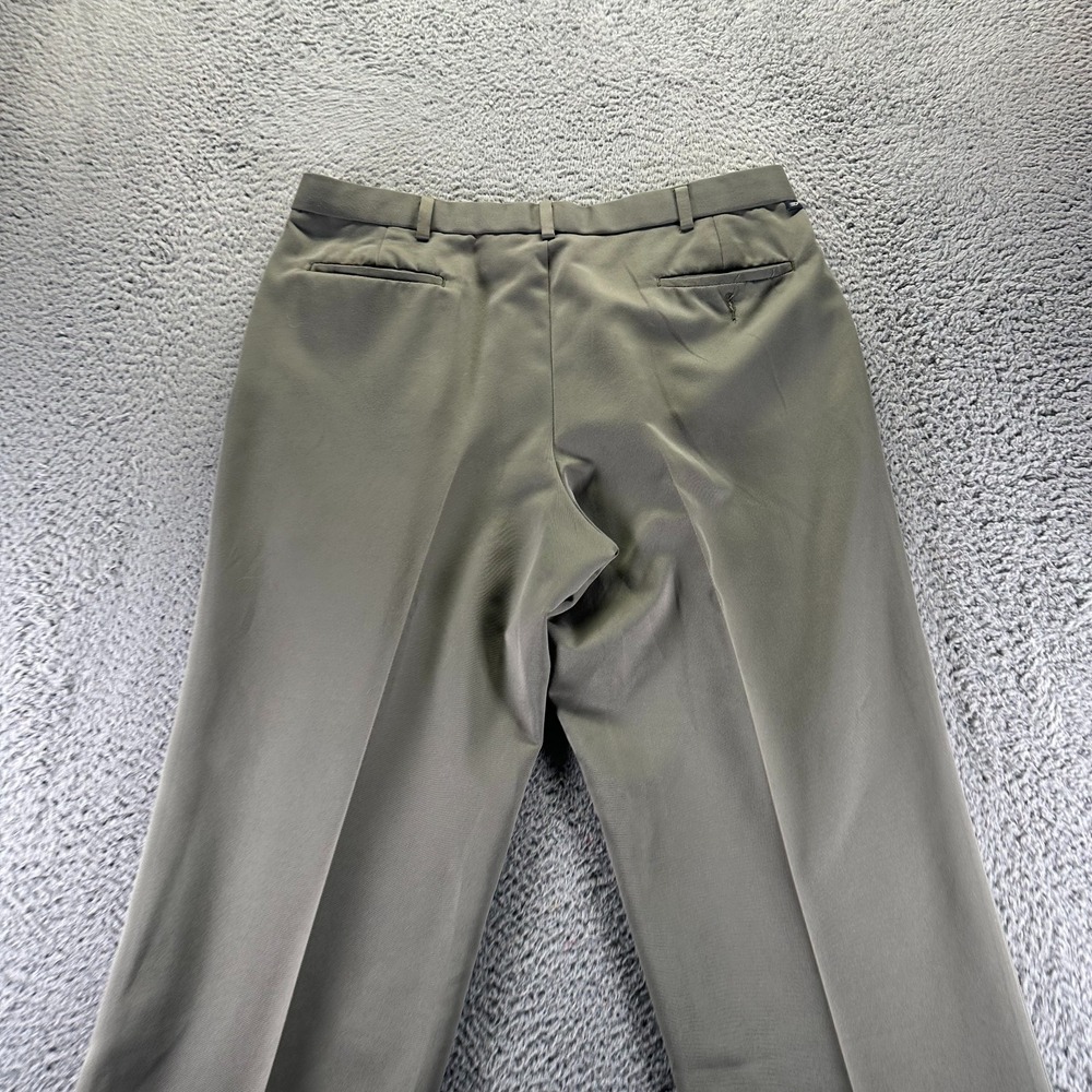 Dockers Pant Mens 38x30 Green Polyester Khakis Straight Leg Performance Golf - Picture 5 of 9